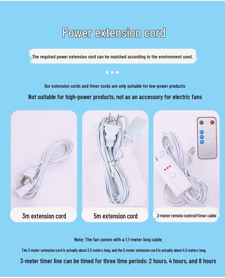 Silent Mini Desktop & Wall-Mount Clip Fan for Dorms