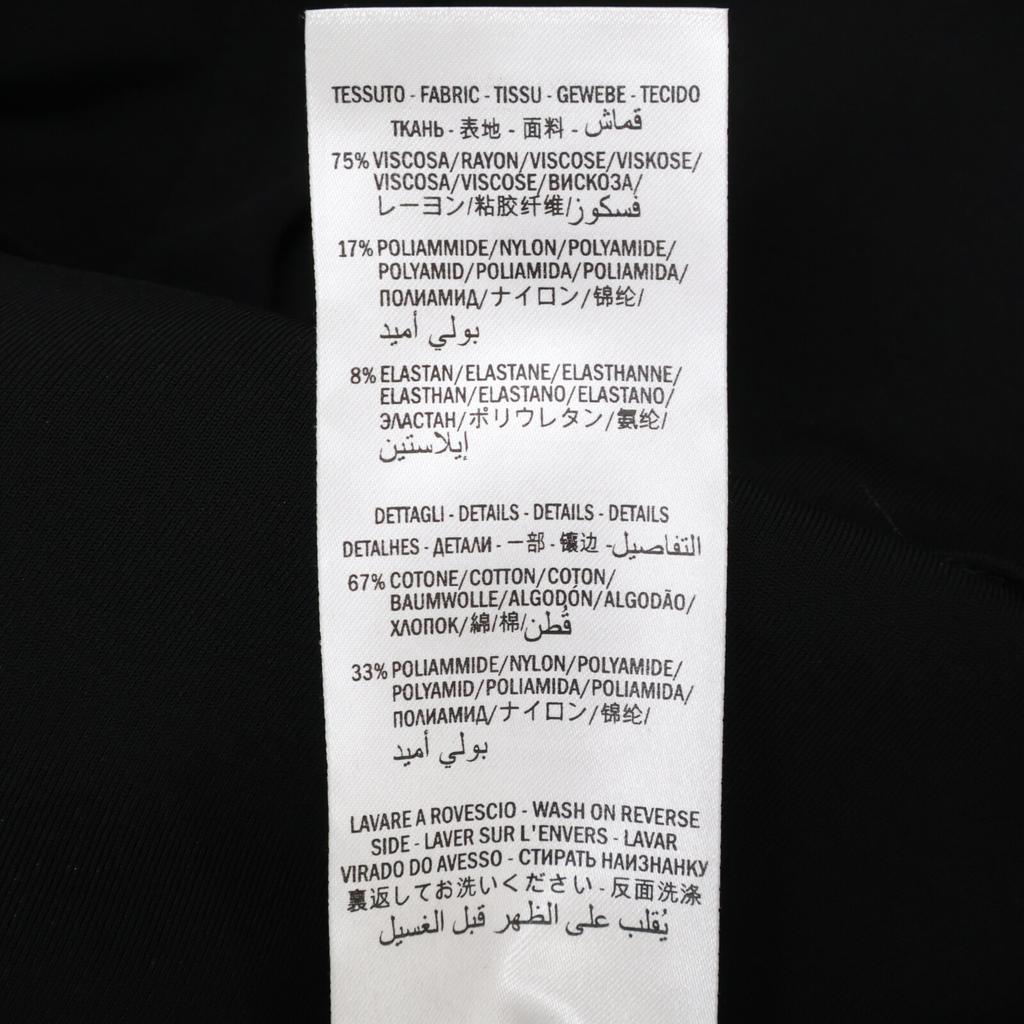 Gucci Domestic Regular 595504-XJBS6 Rayon X Nylon Lace Frill Dress Dress XS blackUsed