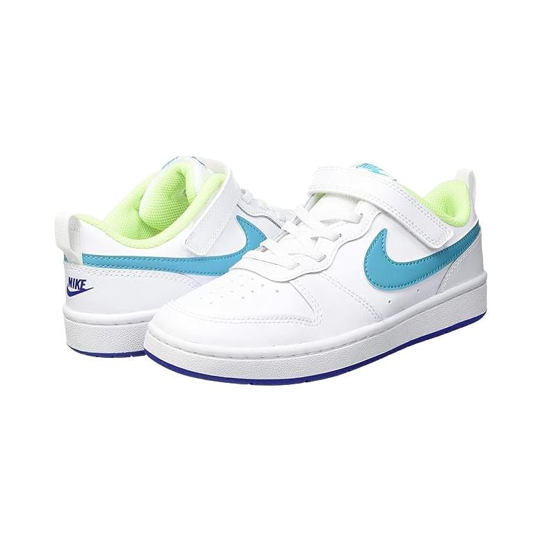 Nike Low 2 Abrasion Resistant Balance Low top Kids' Skateboarding Shoes Blue White Children Aged 3 7 Years Old BQ5451-105