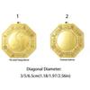 Convex Mirror Brass Bagua Mirror Pendant Chinese Style Auspicious Crafts Mirror  Home Decor