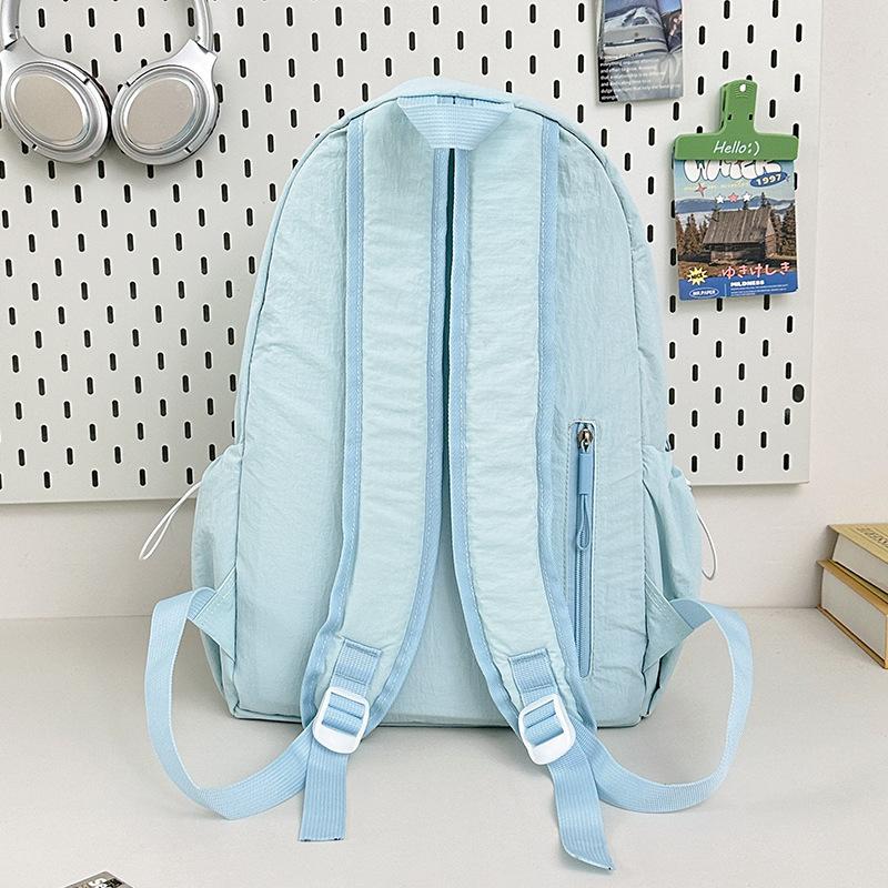 School bag ins light water repellent high school student men's and women's large capacity sports outdoor backpack travel leisure backpack