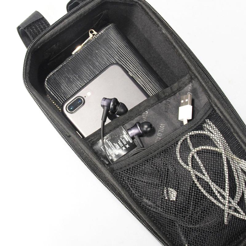 Electric Scooter Bag Storage Electric Bike Handlebar Bag Scooter Storage Bag With Large Capacity Waterproof Front Handlebar Bag