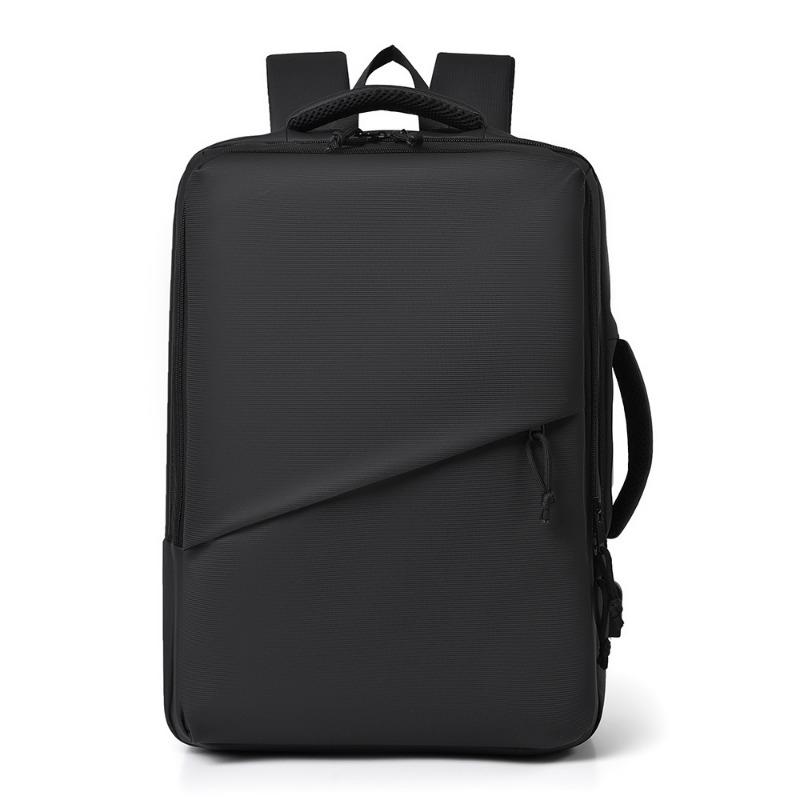 

Деловой мужской рюкзак Легкая сумка для компьютера Большой вместимости Дорожный многофункциональный Женский рюкзак Рюкзак Модная сумка для поездок чёрный