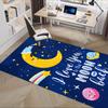 Office Carpet I Love You To the Moon and Back Sofa Rug, Chair Mat for Protection