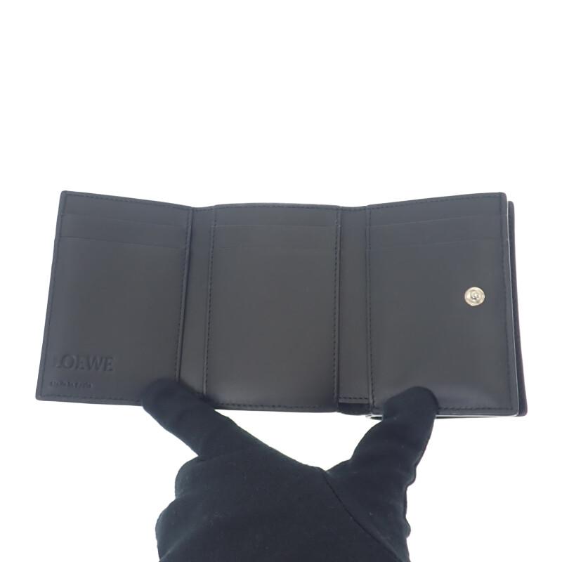 LOEWE  C660TR2X02 Tri-fold wallet black mens