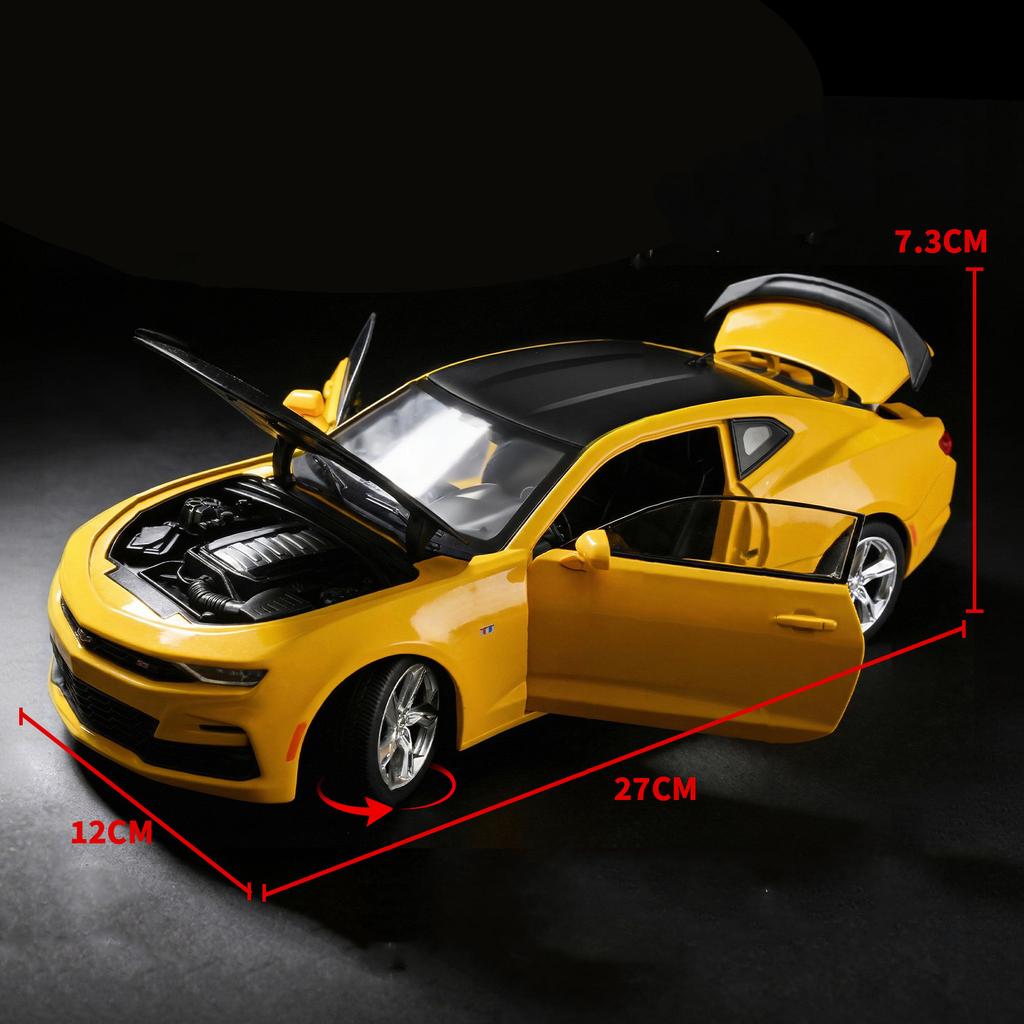 NEW 1:18 Chevrolet Camaro Supercar Alloy Car Diecasts & Toy Vehicles Car Model Miniature Scale Model Car For Children