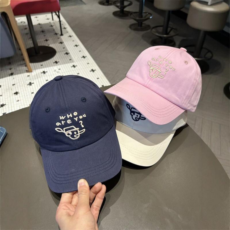 Style Embroidered Baseball Cap For Women With Sun Protection And Breathability