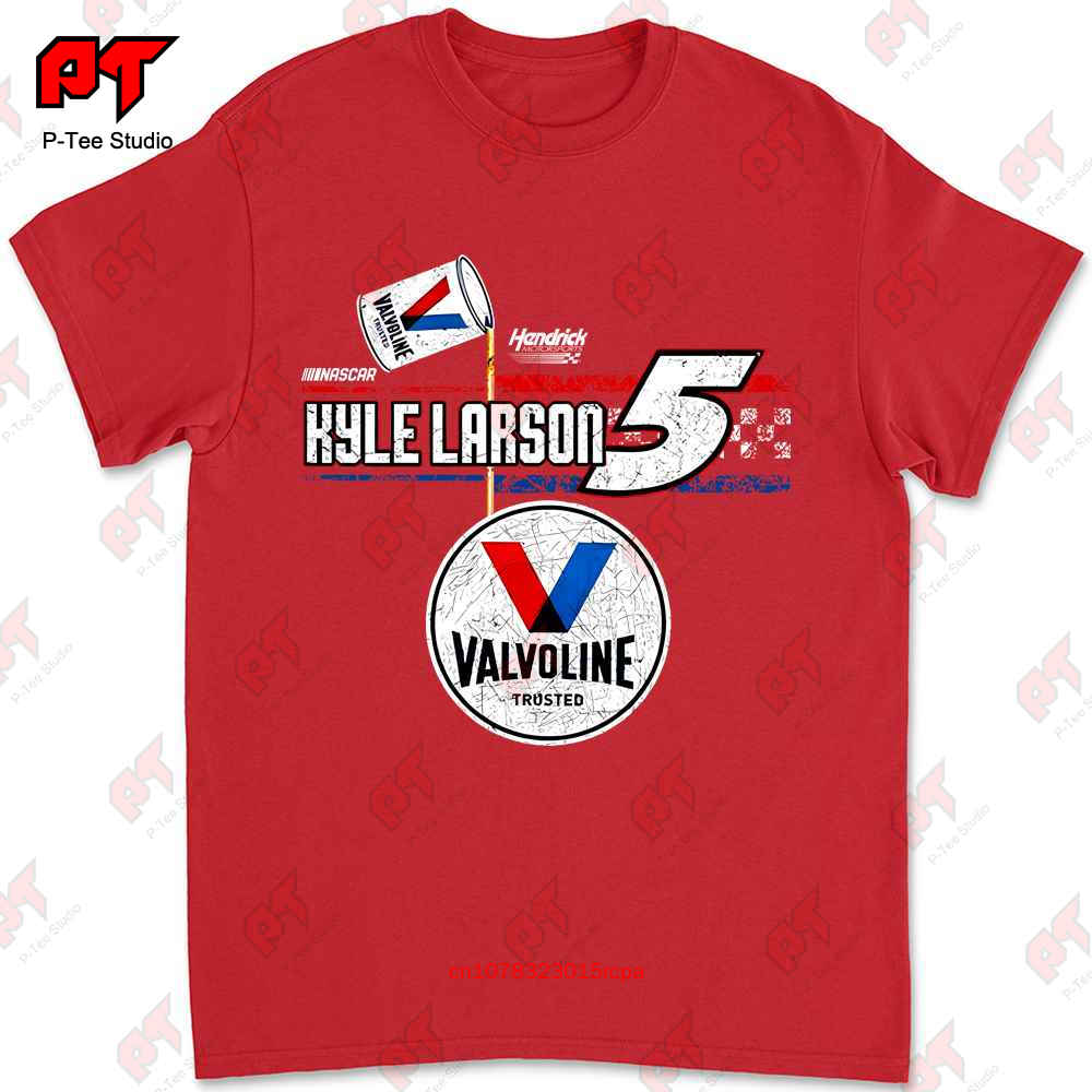Kyle Larson Hendrick Motorsports Team Valvoline Tshirt NTVZ S