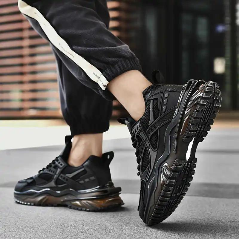 Fashion Synthetic Leather Round Tip Sneakers High Quality Casual Purple Boot Men Comfortable Shoes Sport Tenisky Luxury Tenys