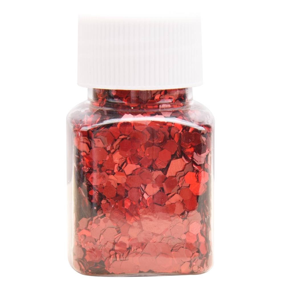 15 Colors Holographic Chunky Glitter 30G/Jar Laser Flakes Nail Glitter For Jewelry Making DIY Sewing Resin Art Craft Sequins