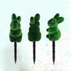 Easter Bunny Ground Plug Outdoor Garden Courtyard Home Decoration Ornaments