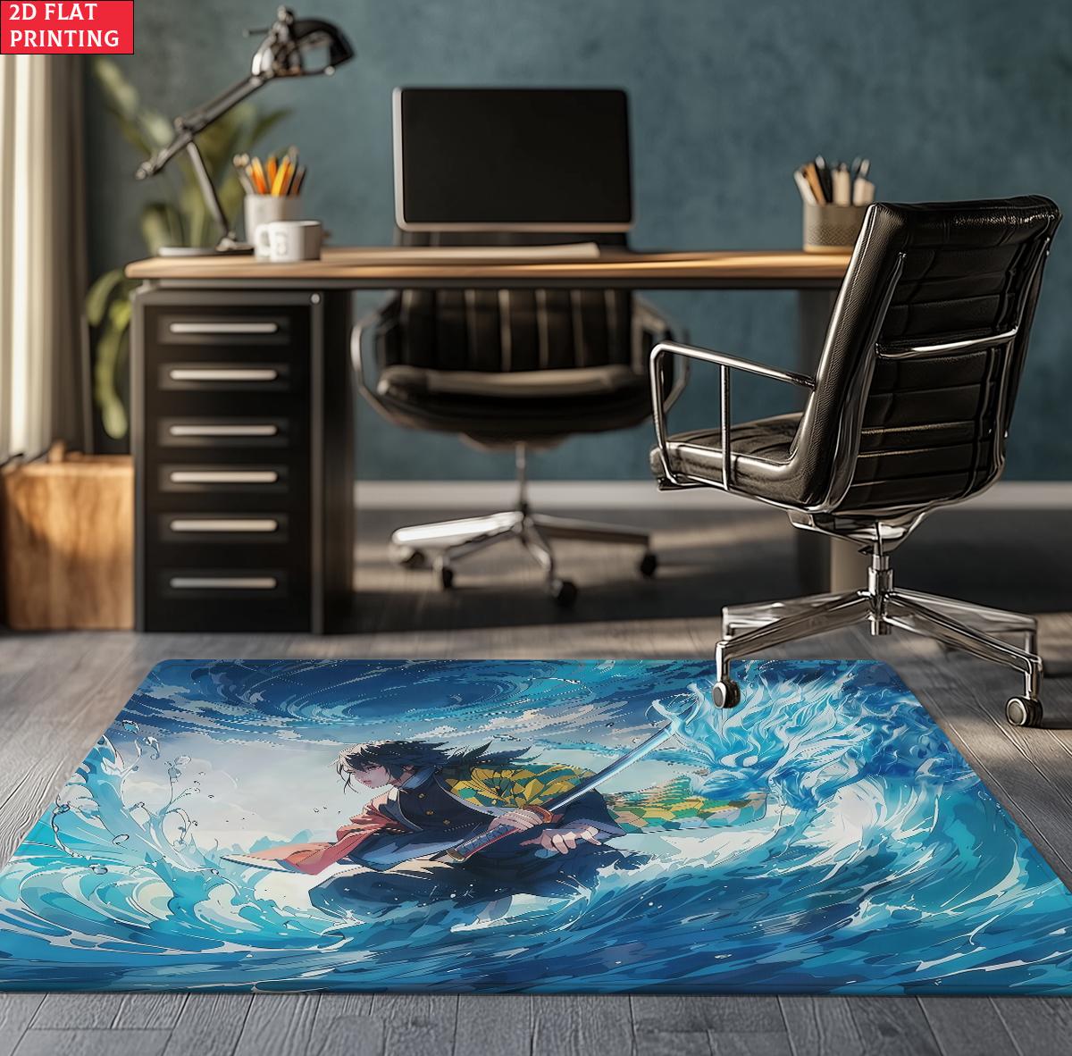 

Cool Anime Warrior Printed Rug,Crystal Flower Decorative Floor Carpet,Mat for Gamer Room,Bedroom,Living Room,Home Decor Gift 40x60cm(15x23 in)