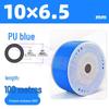 Transparent PU Air Hose for Compressors: Sizes 3-22mm