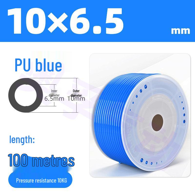 Transparent PU Air Hose for Compressors: Sizes 3-22mm