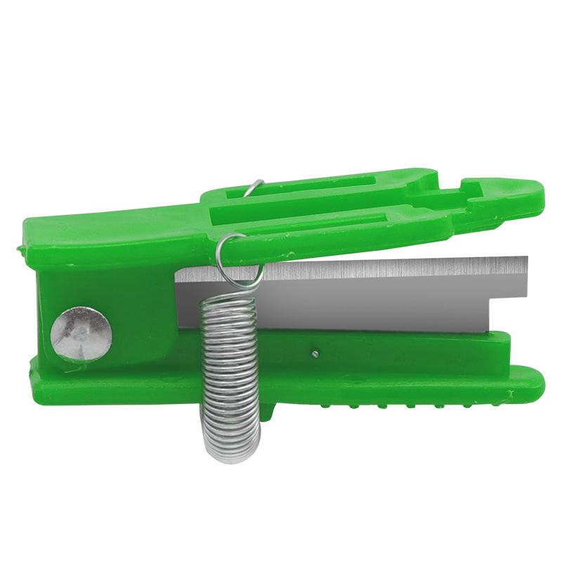 

Регулируемый нож для сбора фруктов и овощей для фасоли и огурцов - Маленький измельчитель с зажимным кончиком и защитой для большого пальца