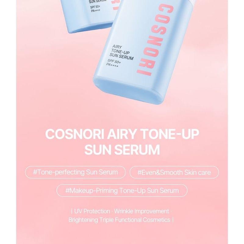 COSNORI - Airy Tone-up Sun Serum