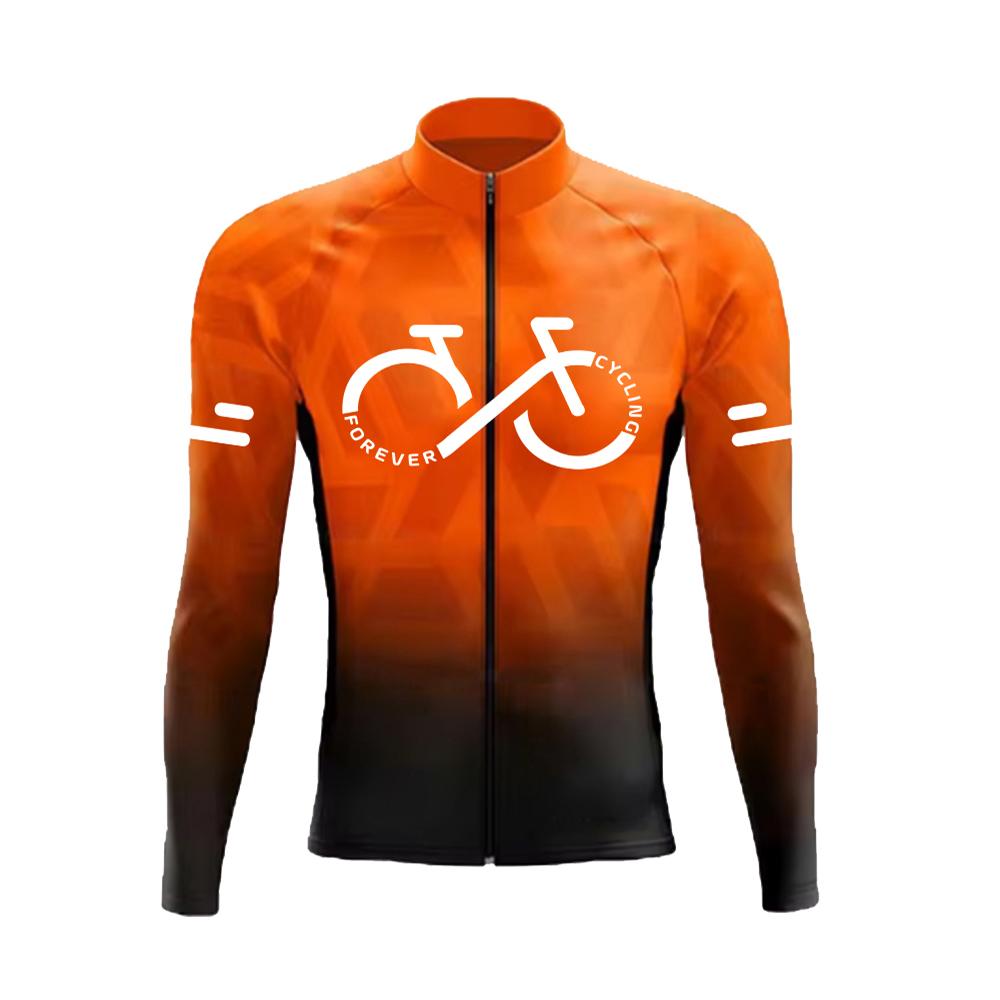 Long Sleeve Gradient MTB Bike Cycling Clothing Breathable Ropa Ciclismo Men's Road Bicycle Sportswear 2026 Autumn Breathable Cycling Suit