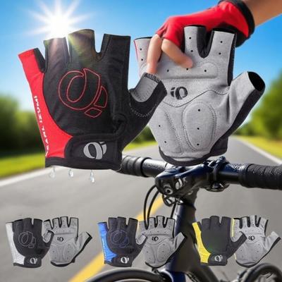 Half Finger Cycling Gloves Men Women Anti Slip Shock Breathable Summer Bicycle Gloves Fingerless Sports Gym Training Bike Gloves