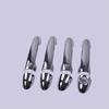 For Kia Rio Rio 5 2012 2013 2014 2015 2016 2017 New Pride New Chrome Car Door Handle Cover Trim Sticker Car Styling Accessories