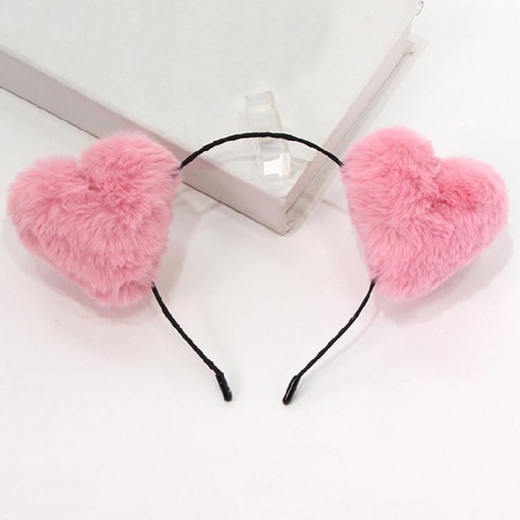 Love Heart Headband Party Hairband Girl Music Festival Hairhoop Hair Ornament Valentines Sweet Hairband