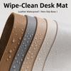 Dikke Imitatie Leer Bureau Mat Waterdicht Oliebestendig Hittebestendig Tafelmat Antislip Gevoerd Bureau Beschermer Kantoor Huis Eetkamer Laptop Toetsenbord