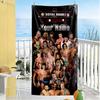 Royal Rumbl Personalized Text Beach Towel Quick-Dry Soft Microfiber Suitable for Swimming Gym Camping Yoga Vacation