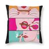 Weed Lady Comics Pop Art Square Pillowcase Polyester Linen Velvet Pattern Zip Decor Throw Pillow Case Bed Cushion Cover