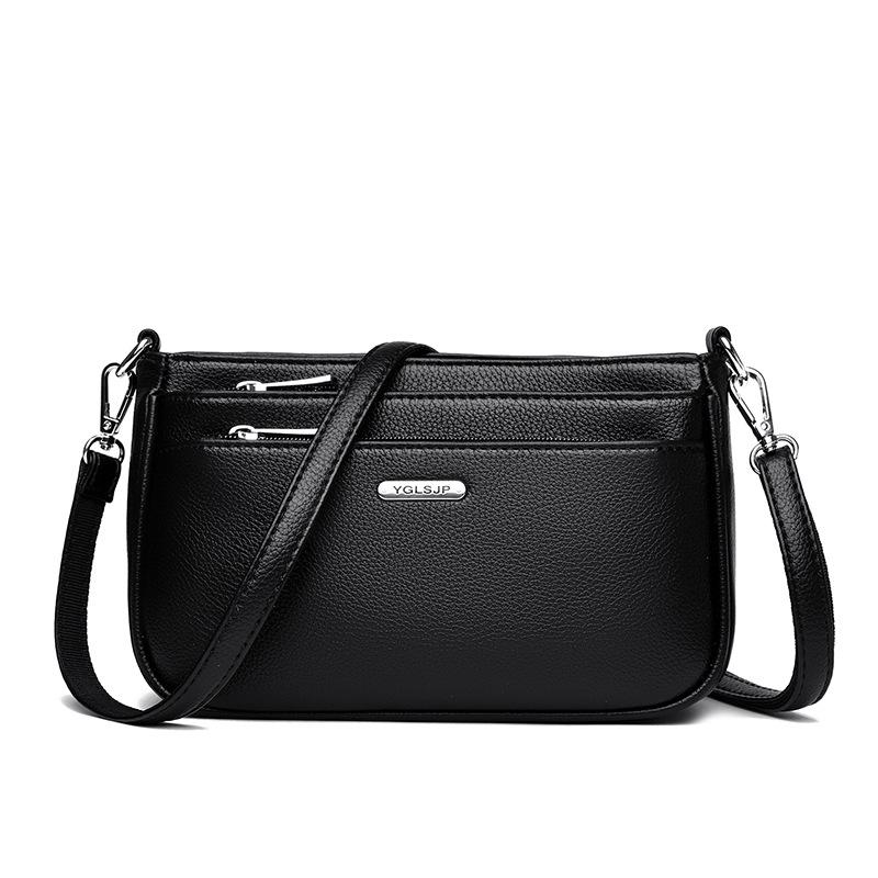 Классическая Сумка, Маленькая Квадратная Сумка, Сумка на Одно Плечо, Сумка Кросс-боди, Маленькая Женская Сумка чёрный