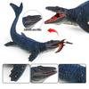Oenux New Sealife Animals Model Prehistoric Mosasaurus Liopleurodon Kronosaurus Action Figures Solid PVC Collection Toy Kid Gift