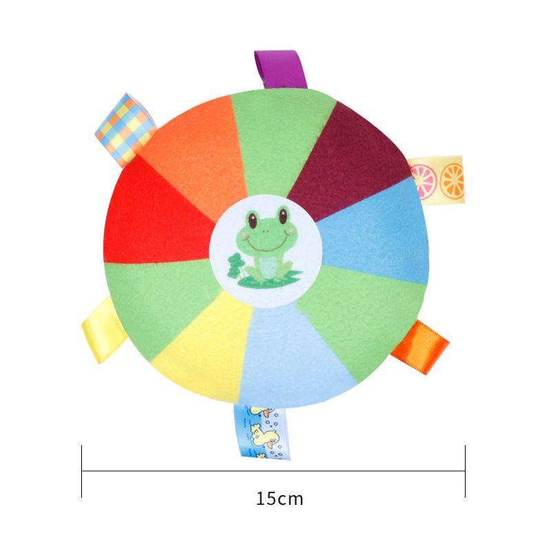 

Dog Toys Self-Hi Relieving Boredom Bite-Resistant Vocalization Frisbee Ball Consume Physical Strength Bichon Toy Doggy Pet Supplies Frog Frisbee [built-in sounding Bell]]