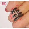 2pcs Conical Coil Spring Conical Sprial Compression Spring Double Conical Spring