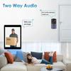 Smart Video Doorbell - HD Wireless WiFi Security Camera, Video Intercom System with Infrared Night Vision