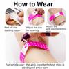 100Pcs Fluorescent Color Paper Fluorescence Wristbands Event Ticket Wristbands  for Concerts