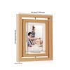 New Rotatable Double-Sided Photo Frame Decorative Desktop Design Pet Birthday Commemorative Display Frame