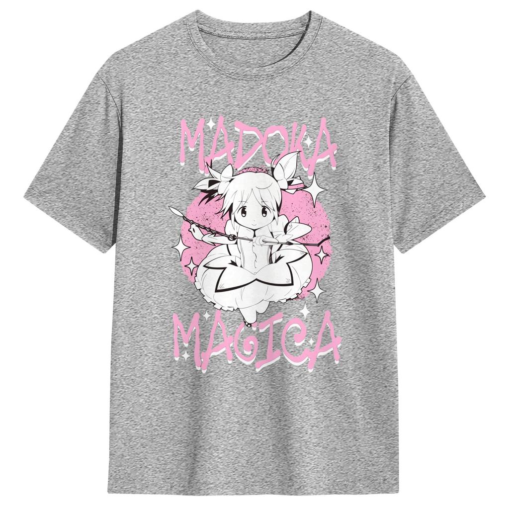 Mahou Shoujo Magi Madoka Magica T Shirt Unisex Funny TShirts Summer O Neck Leisure Tees Cheap Plus Size Clothes