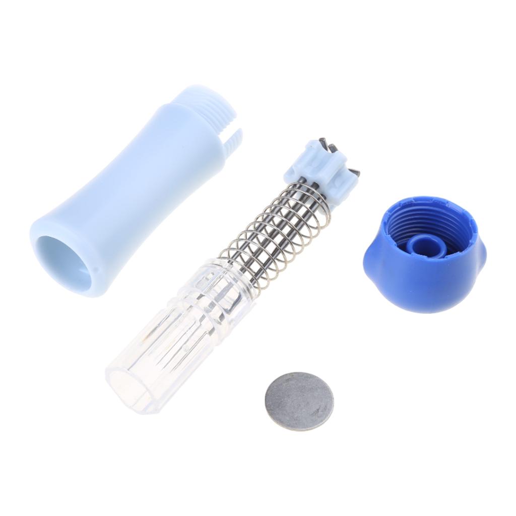 Useful Poking Felting Needles Kit Comfortable Handle Holder with 7 Felting Needles Felted Animal Needle Felting Supplies