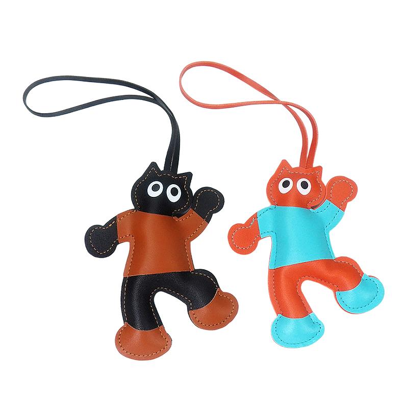 1PC Cartoon Shape Gift Bag Charm Bag Accessories Keychains Funny Ornament Mobile Phone Pendants Bag Pendants Cute Multicolor