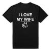 I Love My Wife Lets Me Carp Fishing Husband Cotton Funny Fisherunisex T Shirt Graphic Harajuku Vintage Tshirt Retro