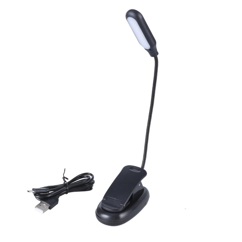 

LED Clip Light Desk Clamp Lamp 3 Dimmable Brightness 3 Light Modes Flexible Gooseneck Bedside Lamp for Reading Painting 1