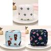 Travel Sanitary Pad Storage Bag With Sealable Cubic Design For Womens Period Supplies