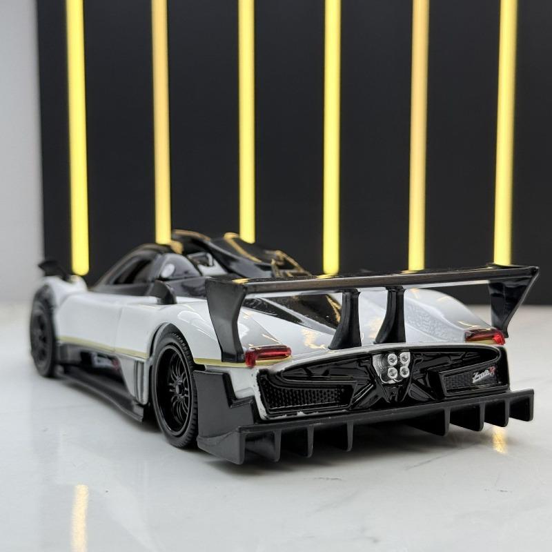 Simulation 1/32 Pagani Zonda R Super Sport Car Model Diecast Metal Miniature Voiture Collection Home Decor Boy Gift Toy Car