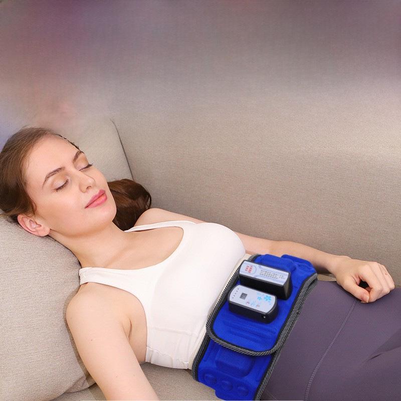 Double Slim X5 Intelligent Vibration Heating Abdominal Massage Fitness Belt