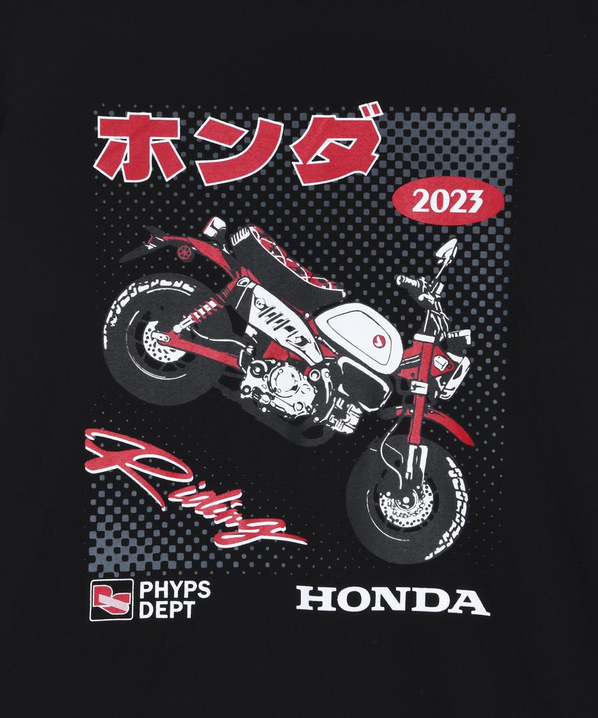 PHYPS MOTORCYCLE Honda Anime Monkey 125 Long Sleeve_Black