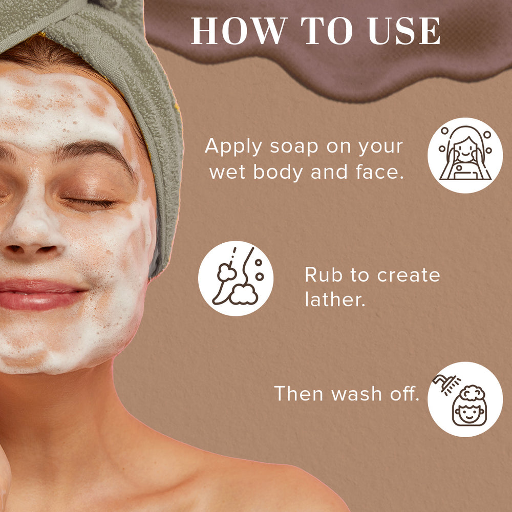 KHADI NATURAL Herbal White Musk Soap, 125G