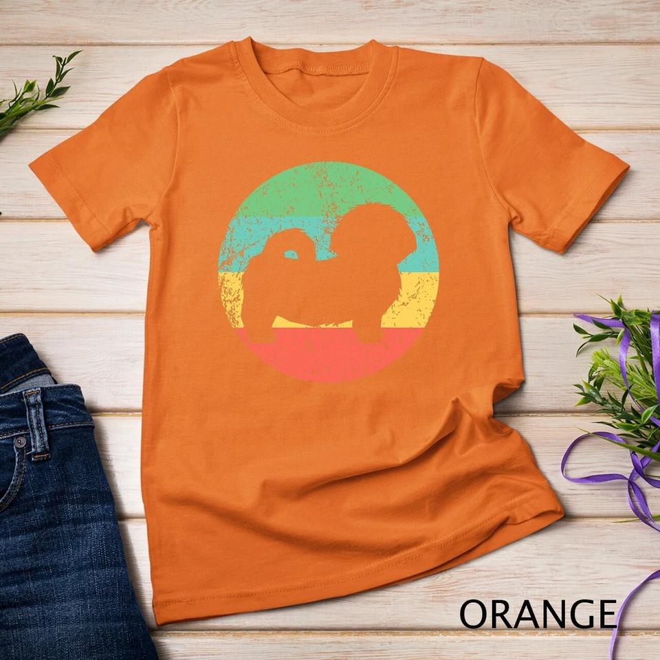 Shih Tzu Shirt - Vintage Retro Shih Tzu Dog Unisex T-shirt 8 S