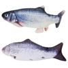 Brinquedo elétrico de gato com movimento, peixe realista, peixe flutuante, brinquedo de cachorro, pelúcia, brinquedo interativo para gatos, exercício interno