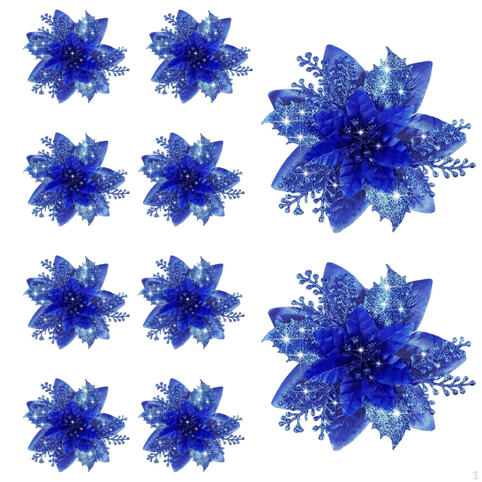 

10 цветочных композиций из пуансеттии для праздничного декора Deep Blue