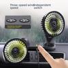 12V Car Electric Fan: Compact Cooling for Vehicles, 24V Large Truck Air Conditioning, Powerful Desktop Fan