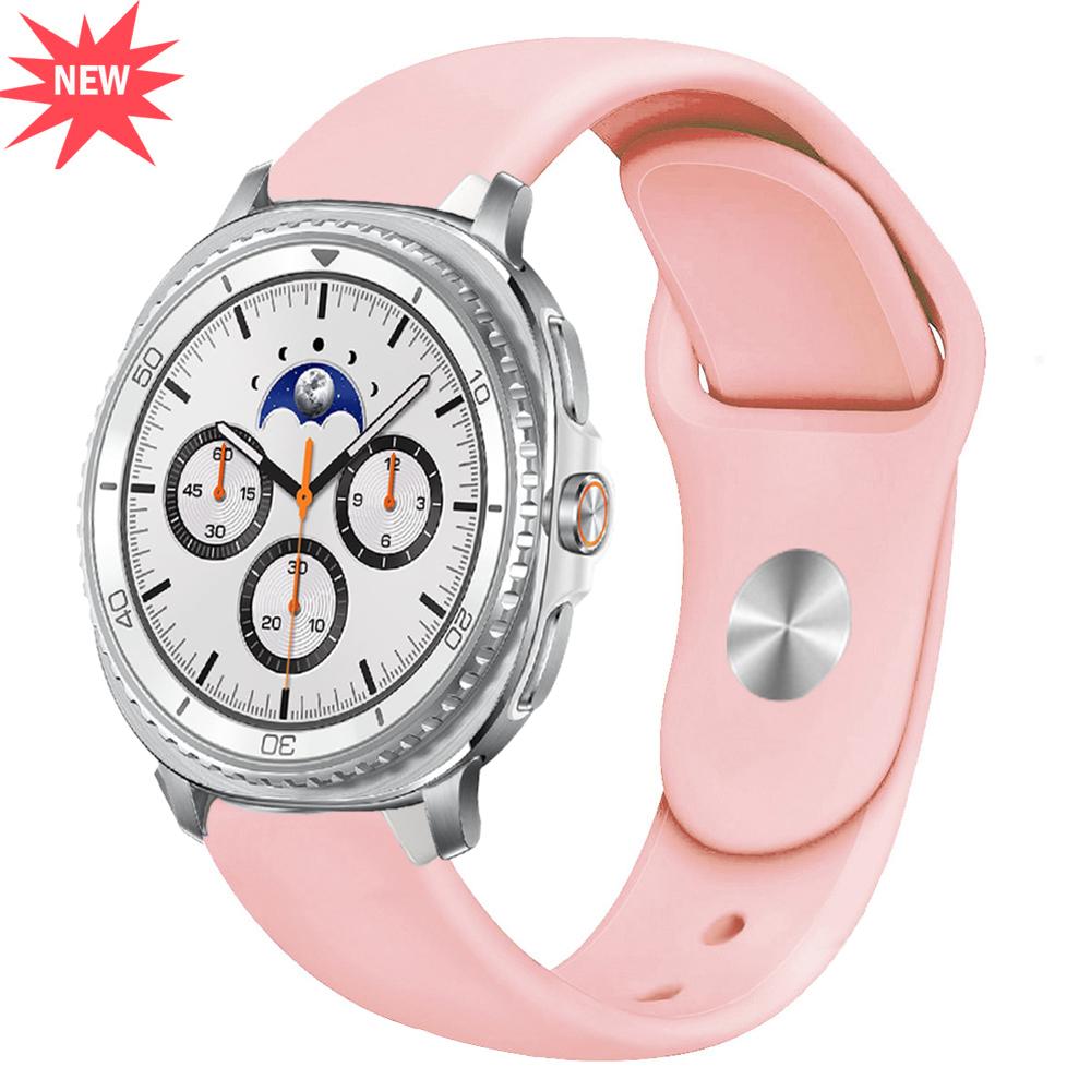 Watch Band For Samsung Galaxy Watch 6 Strap Replacement Silicone Bracelet Correas For Samsung Galaxy Watch 8 Classic 46mm