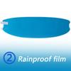 Universal Helmet Clear Rainproof Film Anti-Fog Film Helmet Lens Nano Coating Sticker Motorcycle Rainy Safety Driving Accessories
